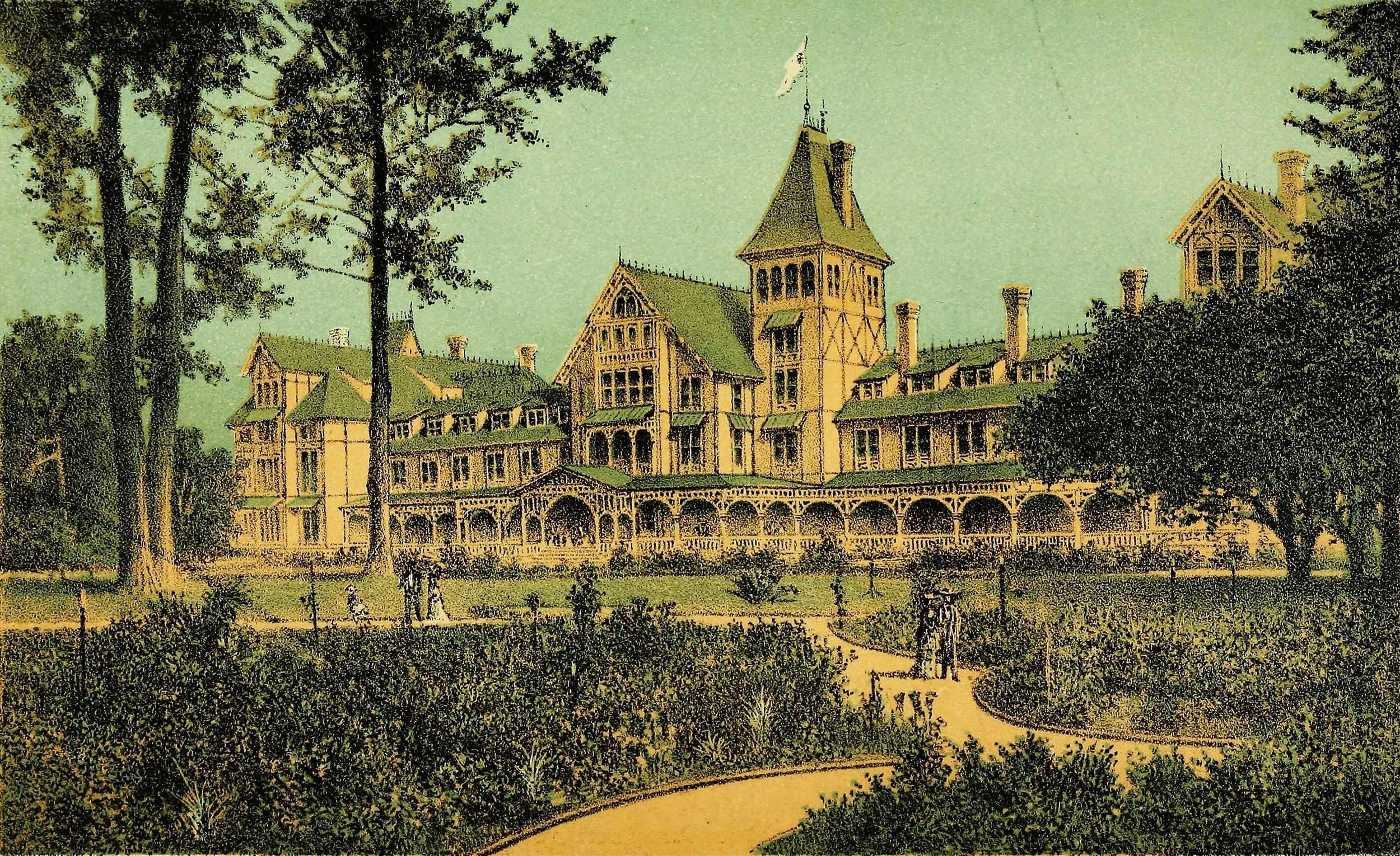 Hotel Del Monte in Monterey (1883)